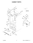 Diagram for 02 - Cabinet Parts