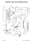 Diagram for 03 - Freezer Liner And Icemaker Parts