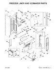 Diagram for 03 - Freezer Liner And Icemaker Parts