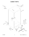 Diagram for 02 - Cabinet Parts