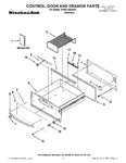 Diagram for 01 - Control, Door And Drawer Parts