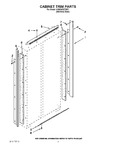 Diagram for 02 - Cabinet Trim Parts