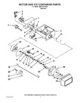 Diagram for 05 - Motor And Ice Container Parts