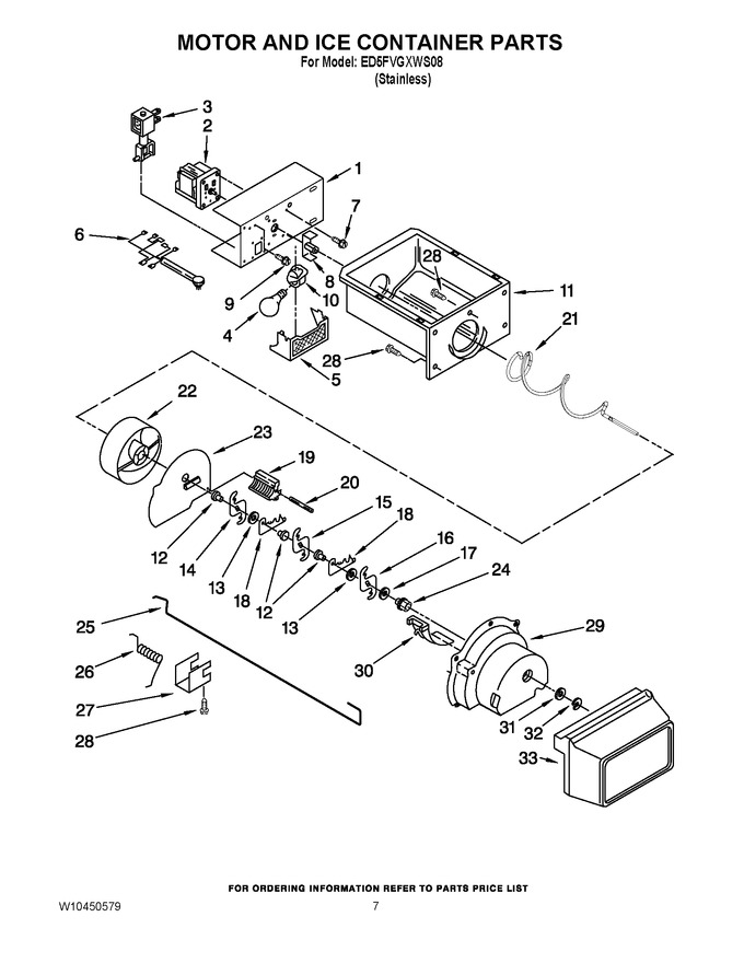 Diagram for ED5FVGXWS08