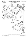 Diagram for 01 - Top And Console Parts