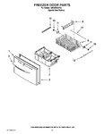 Diagram for 10 - Freezer Door Parts