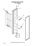 Diagram for 07 - Freezer Door Parts