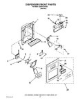 Diagram for 08 - Dispenser Front Parts