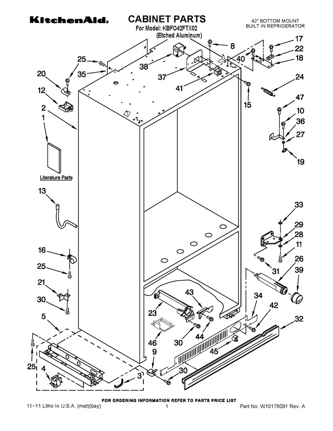 Diagram for KBFO42FTX02