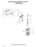 Diagram for 05 - Motor And Ice Container Parts