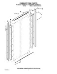 Diagram for 02 - Cabinet Trim Parts