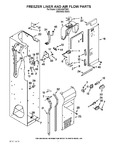 Diagram for 08 - Freezer Liner And Air Flow Parts