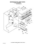 Diagram for 04 - Refrigerator Liner Parts