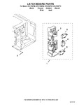 Diagram for 04 - Latch Board Parts