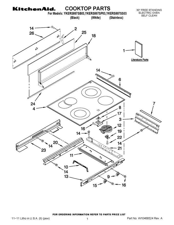 Diagram for YKERS807SB03