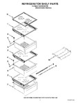 Diagram for 03 - Refrigerator Shelf Parts