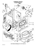 Diagram for 02 - Cabinet Parts