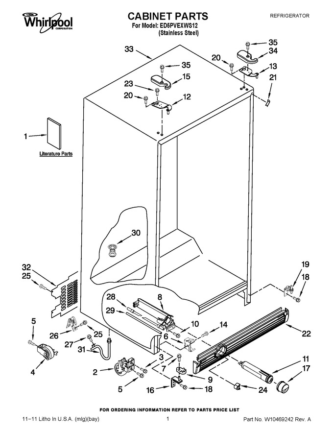 Diagram for ED5PVEXWS12