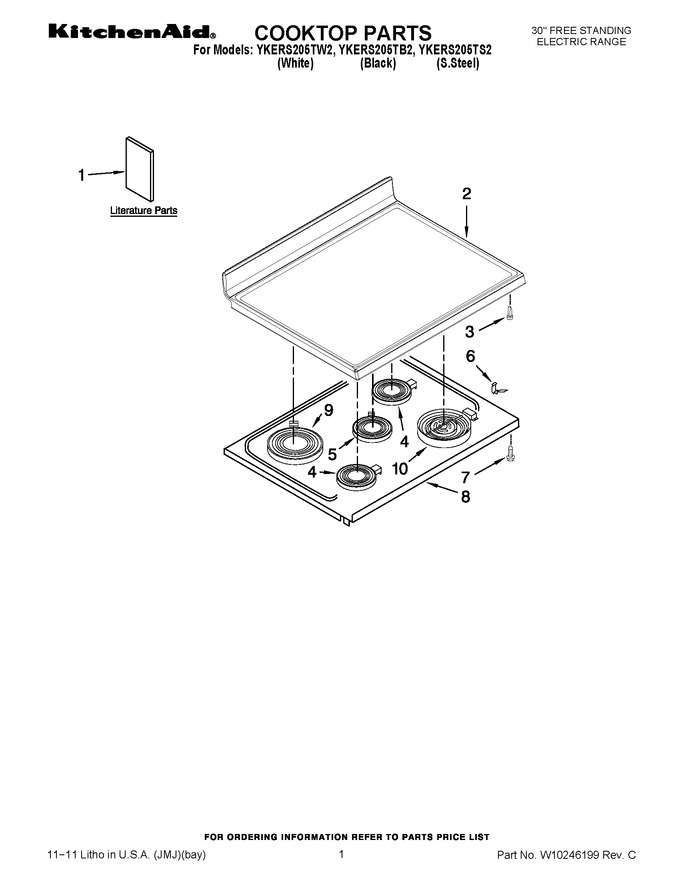 Diagram for YKERS205TB2