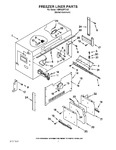 Diagram for 05 - Freezer Liner Parts