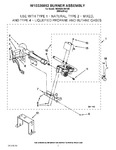 Diagram for 04 - W10336852 Burner Assembly