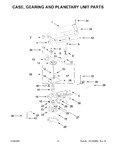 Diagram for 03 - Case, Gearing And Planetary Unit Parts