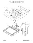 Diagram for 02 - Top And Console Parts