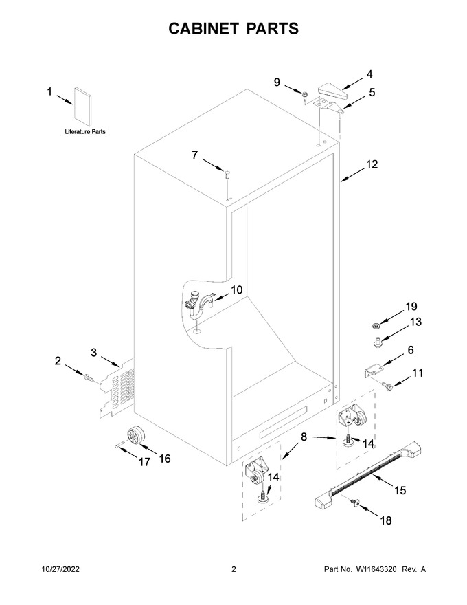 Diagram for WZF34X18DW07