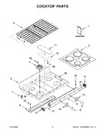 Diagram for 02 - Cooktop Parts