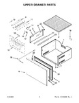 Diagram for 04 - Upper Drawer Parts