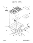 Diagram for 02 - Cooktop Parts