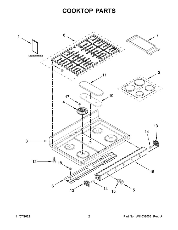 Diagram for KFGD500EWH10