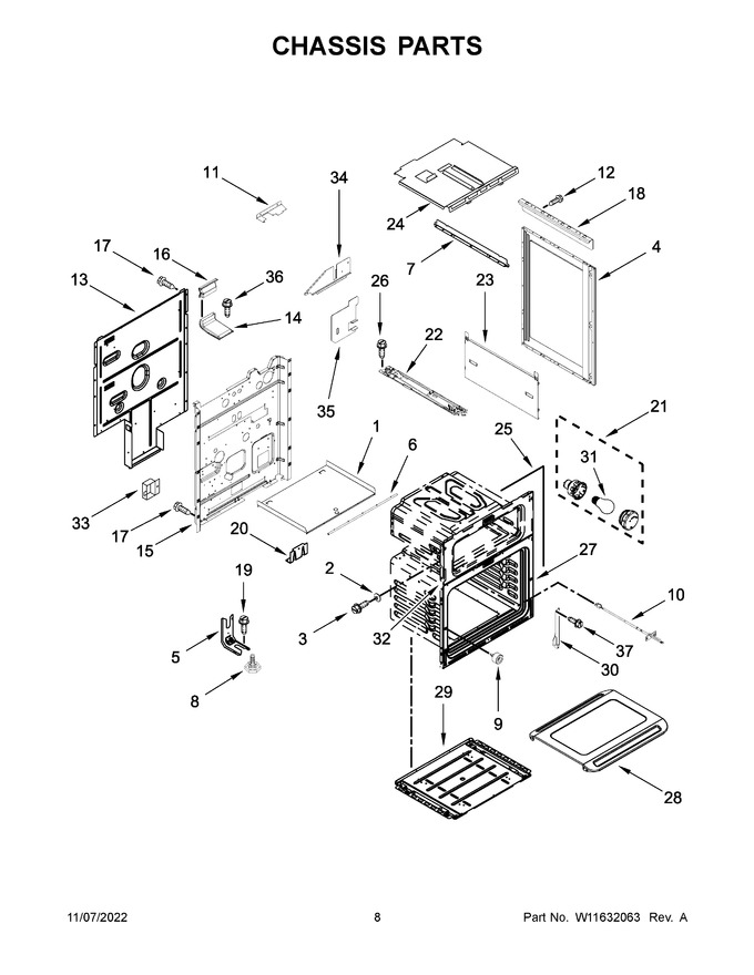 Diagram for KFGD500EWH10