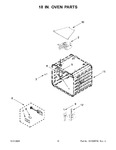 Diagram for 06 - 18 In. Oven Parts