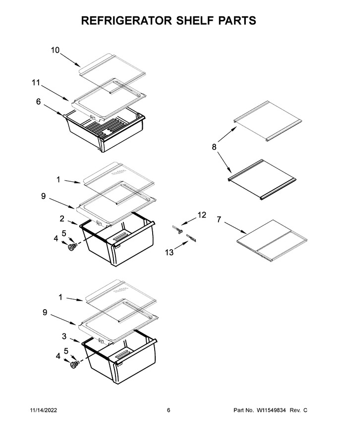 Diagram for WRS555SIHW06