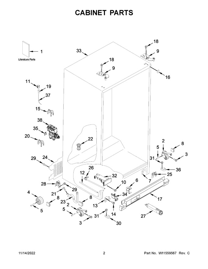 Diagram for WRS311SDHM08