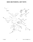 Diagram for 03 - Base And Pedestal Unit Parts