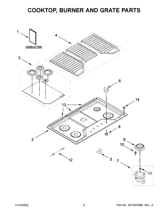 Diagram for WCG55US6HS05