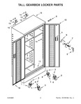 Diagram for 02 - Tall Gearbox Locker Parts