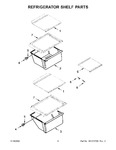 Diagram for 04 - Refrigerator Shelf Parts