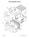 Diagram for 04 - Upper Drawer Parts