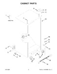 Diagram for 02 - Cabinet Parts