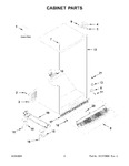 Diagram for 02 - Cabinet Parts