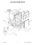 Diagram for 04 - Tub And Frame Parts