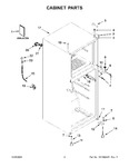 Diagram for 02 - Cabinet Parts