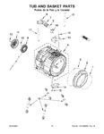 Diagram for 06 - Tub And Basket Parts