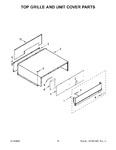 Diagram for 09 - Top Grille And Unit Cover Parts