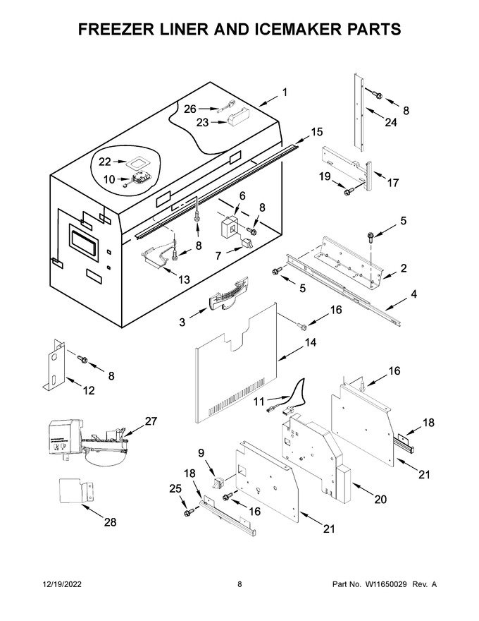 Diagram for JF42NXFXDE05