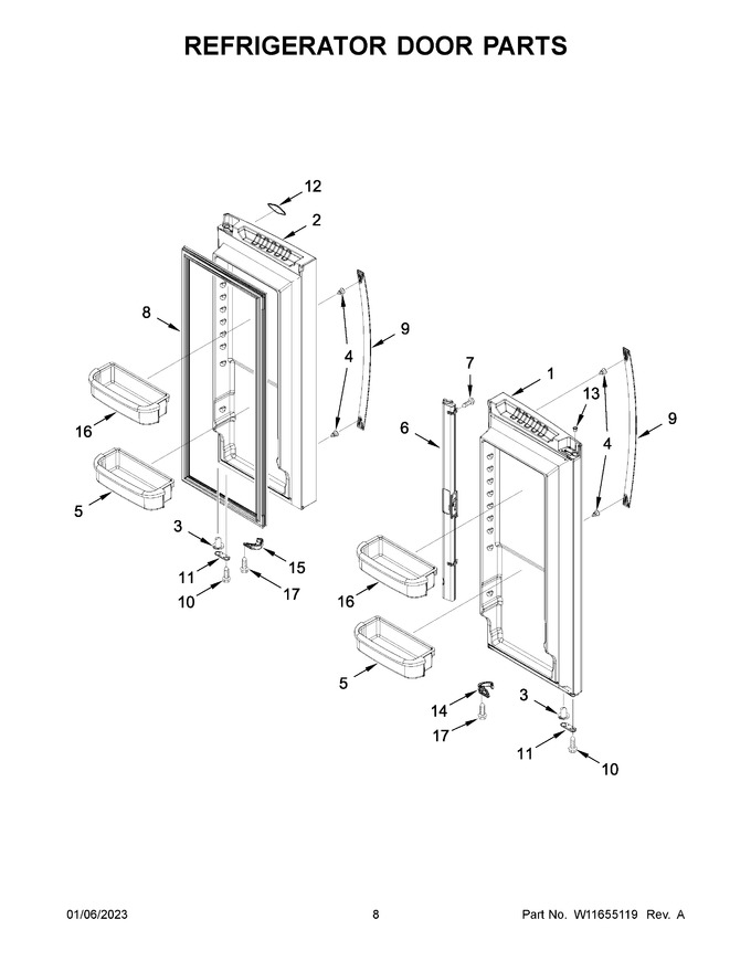 Diagram for WRF535SWHB08