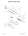 Diagram for 02 - Control Panel Parts